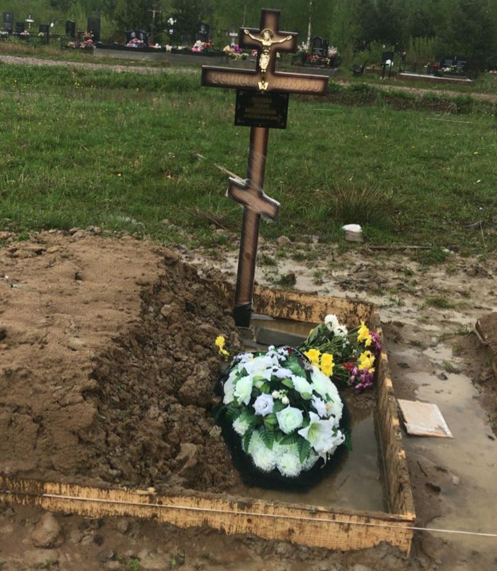 новое колпинское кладбище захоронение на новое место